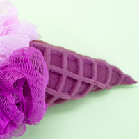 Éponge de bain en loofah pour enfants, éponge de bain en forme de dessin animé, éponge de douche, exfoliant pour le corps, loofah pour le nettoyage en spa, éponge de douche