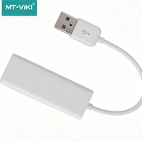 Adaptador de Red USB a RJ45 Externo sin Controladores, Directo de Fábrica, con Cable - En Stock