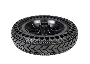 <span class=keywords><strong>Pneu</strong></span> de fauteuil roulant Nedong 8 pouces 8x2.0, roue pleine en TPE noire, anti-crevaison, pièces d'origine pour fauteuil roulant - Product Image 3