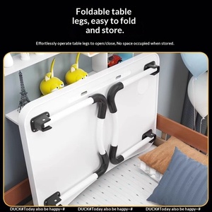 Mesa Plegable Pequeña de Acero Inoxidable con Licencia Oficial de <span class=keywords><strong>Kuromi</strong></span>, Soporte para Portátil para Dormitorio, Hogar, Ventanal, Sillón, o para Niños - Product Image 2