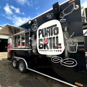Remorque de restauration personnalisée entièrement équipée : cuisine mobile, bar, pizza, barbecue, crème glacée – <span class=keywords><strong>À</strong></span> vendre - Product Image 1