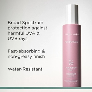 ETRUN ALISA Private Label Sunscreen <strong>Spray</strong> Marine Mist Sunscreen <strong>Spray</strong> SPF 30 Water Resistant Reef Safe Vegan for All Skin - Product Image 2