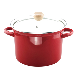 Casseroles de cuisine en émail japonais, Mini casseroles avec couvercle en verre personnalisé - Product Image 1