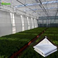 Filet d'ombrage en aluminium réfléchissant en PEHD haute densité anti-UV pour l'agriculture, la ferme et le jardinage