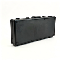 Étui de rangement pour armes à feu en aluminium avec mousse, étui à armes à feu portable en cuir, boîte à armes à feu en aluminium avec mousse personnalisée