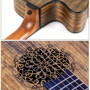 Instrumento Musical de palisandro, guitarra acústica eléctrica semipersonalizada de 41 pulgadas, venta al por mayor, China, Orig - Product Image 6