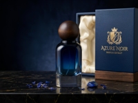 Flacon de parfum de luxe haut de gamme en verre transparent côtelé de 30 ml avec bouchon à vis, logo doré personnalisé en relief, boîte cadeau noire