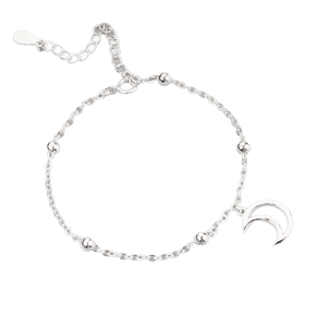 สินค้ามาใหม่ ขายดี สร้อยข้อมือเงินแท้รูปดาว สำหรับงานแต่งงาน ของขวัญสำหรับผู้หญิง - Product Image 1