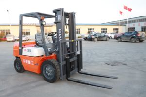 Obral murah forklift 1 ton 2 ton 3 ton 3.5 ton diesel EPA Eur5 baru CE ISO medan kasar forklift murah untuk dijual - Product Image 3