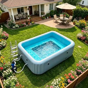 Piscina Inflable Prefabricada, Piscina Gonflable para Uso Residencial, Fácil <span class=keywords><strong>de</strong></span> Instalar, Piscina Inflable Interior y Exterior para el Hogar - Product Image 5
