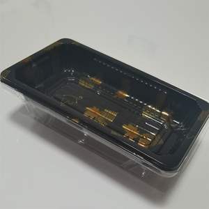 <span class=keywords><strong>Plateau</strong></span> et assiette à sushi empilables <span class=keywords><strong>de</strong></span> qualité alimentaire en PET transparent anti-buée personnalisé pour les desserts aux fruits <span class=keywords><strong>de</strong></span> <span class=keywords><strong>mer</strong></span> Présentoir <span class=keywords><strong>de</strong></span> bonbons, gâteaux et biscuits respectueux <span class=keywords><strong>de</strong></span> l'environnement - Product Image 4