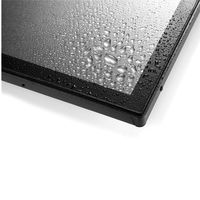 23.8" Embedded Industrial Touch Screen Monitor IP65 Waterproof Rugged PCAP Display HDM I VGA 12V 24V for CNC Machine & Kiosk CE