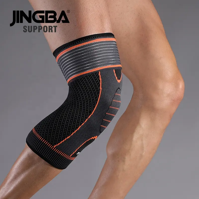 מפעל jingba לספק ישירה רצועת דחיסה הברך עבור דחיסת כאב ברך לדחיסת כאב בברך לדלקת מפרקים
