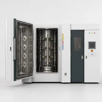 Machine de revêtement ionique sous vide par pulvérisation magnétron multi-arc intégrée AsiaLink pour le placage de substrats multi-matériaux
