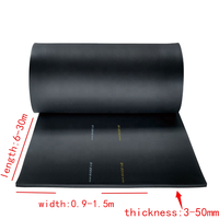 Rouleaux de mousse en PVC/NBR de 20 mm d'épaisseur avec service de découpe pour l'isolation thermique et l'insonorisation