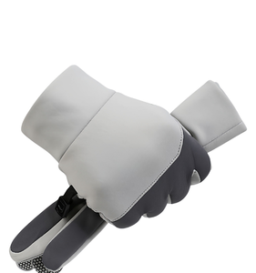 Gants de conduite tout-terrain <span class=keywords><strong>pour</strong></span> hommes et femmes, avec doublure en velours <span class=keywords><strong>pour</strong></span> l'hiver, <span class=keywords><strong>pour</strong></span> garder au chaud, résistants au vent et au froid, compatibles écran tactile, <span class=keywords><strong>pour</strong></span> vélo électrique - Product Image 5