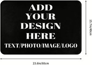 Personalized Photo Bath <b>Mat</b> with High Definition Print, Custom Picture Logo <b>Bathroom</b> Rug Non-Slip Comfort Carpet - Product Image 2