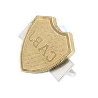 Moules en cuivre, aluminium et acier pour l'électroformage de badges 3D en TPU souple personnalisés, gaufrage, logo haute fréquence, nouveauté