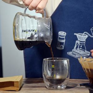 סיטונאי ברור ענן טווח קפה שרת סטנדרטי זכוכית קפה קנקן 360ml/ 580ml/ 780ml יפני סגנון קפה תה סיר - Product Image 1