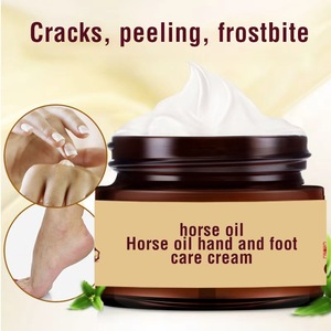 Crème pour les mains et les pieds à l'huile de <span class=keywords><strong>cheval</strong></span> OEM |   Hydratation profonde pour les fissures, les desquamations et les coups de froid - Product Image 4