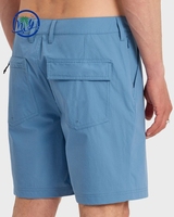 Shorts de bain à séchage rapide OEM pour hommes, couleur unie, style décontracté, logo personnalisé, vente en gros 2027