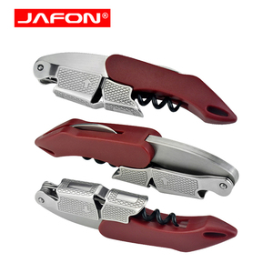 Jafon Tùy Chỉnh Nhựa Xử Lý 3 Trong 1 Bồi Bàn Corkscrew Rượu Vang Mở Chai Đòn Bẩy Phong Cách Đôi Bản Lề Chuyên Nghiệp Thanh Công Cụ - Product Image 5