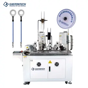 Sertissage automatique de fil de EW-8070 Double face et machine de tube de rétrécissement d'insertion de simple face machine de sertissage de terminal de dénudage de fil