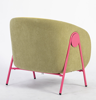 Fauteuil de salon VANBOW Accent |   Fauteuil baril |   Corduroy |   Confortable |   Moderne |   Petit espace |   Chambre à coucher |   Lecture