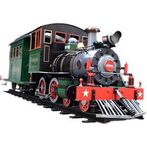Modello di treno a vapore Super grande di <span class=keywords><strong>epoca</strong></span> industriale con scala 1:1 in metallo per attività di <span class=keywords><strong>Bar</strong></span> centro commerciale o ornamento di costruzione - Product Image 6