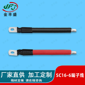 SC16-8 To SC16-6 Copper Lug Connector For Motors And New Energy Vehicles Fire Retardant Terminal Wire - Product Image 5