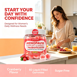 Gomitas para el Alivio de la <span class=keywords><strong>Menopausia</strong></span>, Superalimento, Alivio del SPM, Las Mejores Gomitas de Vitaminas para la <span class=keywords><strong>Menopausia</strong></span>, Venta al Por Mayor - Product Image 4