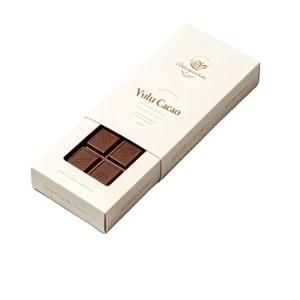 Boîte à chocolat personnalisée en relief, finition or et argent de luxe, emballage en carton alimentaire pour chocolat, desserts et confiseries - Product Image 6
