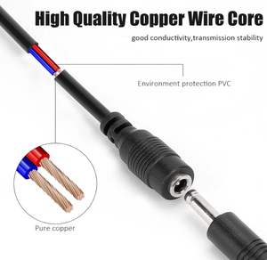 כבל <span class=keywords><strong>DC</strong></span> Y-Splitter עם מתג 304 3.5 X 1.35mm, 15.7 אינץ', - Product Image 4
