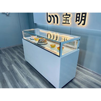 Vitrine de réfrigérateur de boulangerie multicouche, nouveau Style, vitrine de comptoir, réfrigérateur, vitrine de gâteaux, congélateur