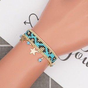 Go2boho Bracelets léopard pour les femmes mauvais œil <span class=keywords><strong>lune</strong></span> étoile charme bijoux bracelet Miyuki - Product Image 4