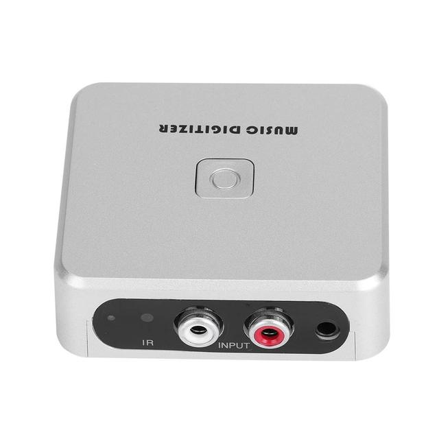 Smile 0805 Audio Capture Recorder Driver-free Music Digitizer Supports Secure Digital Memory Card USB Flash Drive Audio