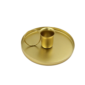 Premium <b>Brass</b> Decorative Metal <b>Candle</b> <b>Holder</b> With Gold Finished Attractive Design Handmade <b>Candle</b> <b>Holder</b> For Exquisite Lighting - Product Image 4