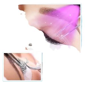 Pegamento Adhesivo para Extensiones de Pestañas Elanby 10W UV LED, 5ml, Transparente, Bajo en Vapores, Secado en 1 Segundo, Duración 55-65 Días - Product Image 3