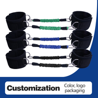Ensemble de bandes de résistance pour les cuisses TALLTOP avec logo personnalisé, bande d'exercice en sangle de latex, portable, pour la musculation à domicile, la gymnastique
