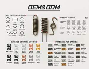 HX tùy chỉnh dây dải không gỉ thang máy cửa mùa xuân thép Trampoline Pilates Cải Cách lò xo căng thẳng mở rộng ĐÔI MÙA XUÂN - Product Image 2