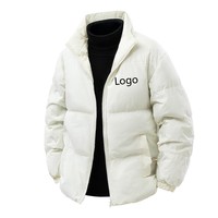 Veste matelassée pour homme, design tendance, grande taille, hiver, personnalisée
