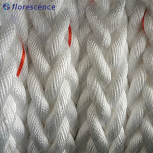 Flexible 80mm Hawser 8 hilos <span class=keywords><strong>de</strong></span> fibra <span class=keywords><strong>de</strong></span> nailon sintético impermeable suministros marinos cuerda <span class=keywords><strong>de</strong></span> <span class=keywords><strong>amarre</strong></span> cordón - Product Image 6