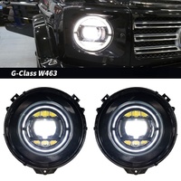 Phares LED de style G Class W463 W464 07-17, aspect rond classique, ajustement direct, longue durée de vie