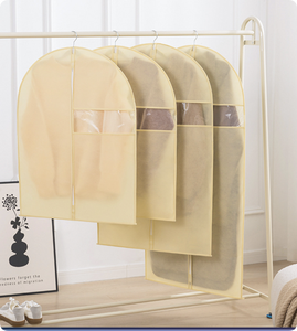 Non-woven Garment <b>Bag</b> Zipper Dustproof Clothes Cover Hanging <b>Suit</b> Protector <b>for</b> Travel Home Storage - Product Image 1