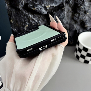 เคสโทรศัพท์มือถือแบบพับได้แม่เหล็กหนังกันกระแทก รุ่น 2026 สำหรับ iPhone Duo ลายเส้นฝ้า ฝาหลัง PC ป้องกันหน้าจอแม่เหล็ก - Product Image 6