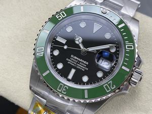 Montre mécanique étanche de qualité supérieure 41 mm ARF Factory Acier 904L Mouvement ETA 3235 126610 Montre de plongée Hulk en céramique verte - Product Image 2