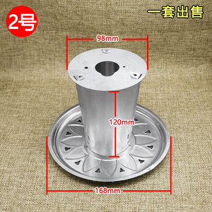 Yuanyi – ensemble de supports de montage pour chauffage, cadre de support en aluminium de 125mm et 90mm pour accessoires de chauffage électrique - Product Image 2