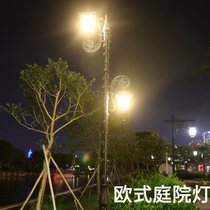 Farola Solar LED de Aleación de Aluminio, 24V, Celda Solar Mono Si, 5 Años de Garantía, Iluminación para Jardín y Parque al Aire Libre - Product Image 2