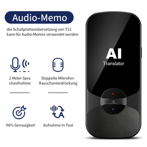 T11 Appareil vocal portable de traduction turque, très vendu, pour l'apprentissage des langues traditionnelles pour enfants - Product Image 3