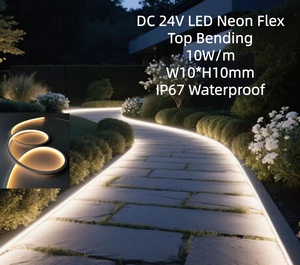 Tira de Luz LED de Neón de Alto Brillo de 10*10 mm, IP67 Resistente al Agua, 24 V, para Exteriores e Interiores, Vestíbulo de Hotel, Bar, Cine, Oficina - Product Image 4